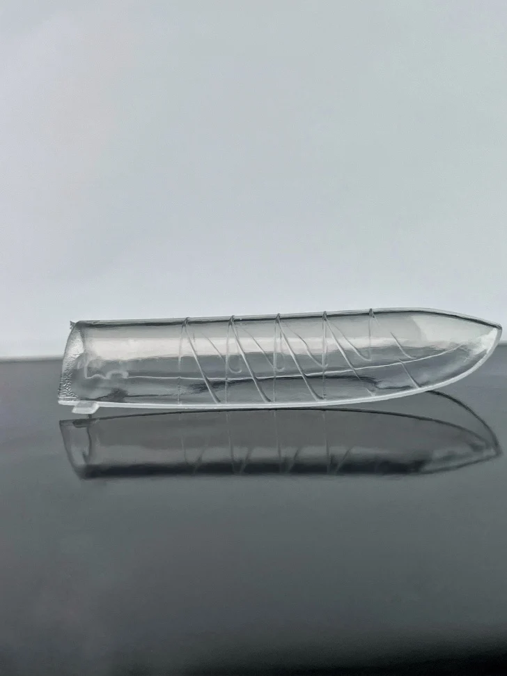 Dual Nageltips für Acrylgel (wiederverwendbar) klar 120 Stk. vom Trendy Nails SQUARE