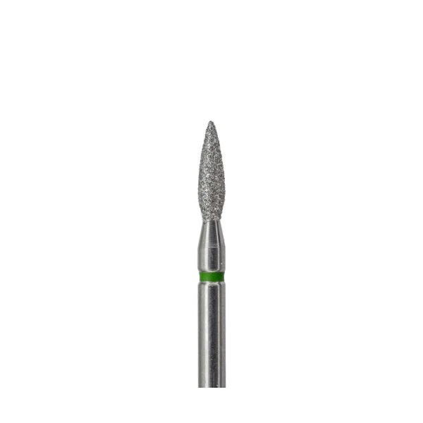 Diamantfräser Bit Flamme grob (grüner Ring) in Größen: 2,1-2,3 von KMIZ