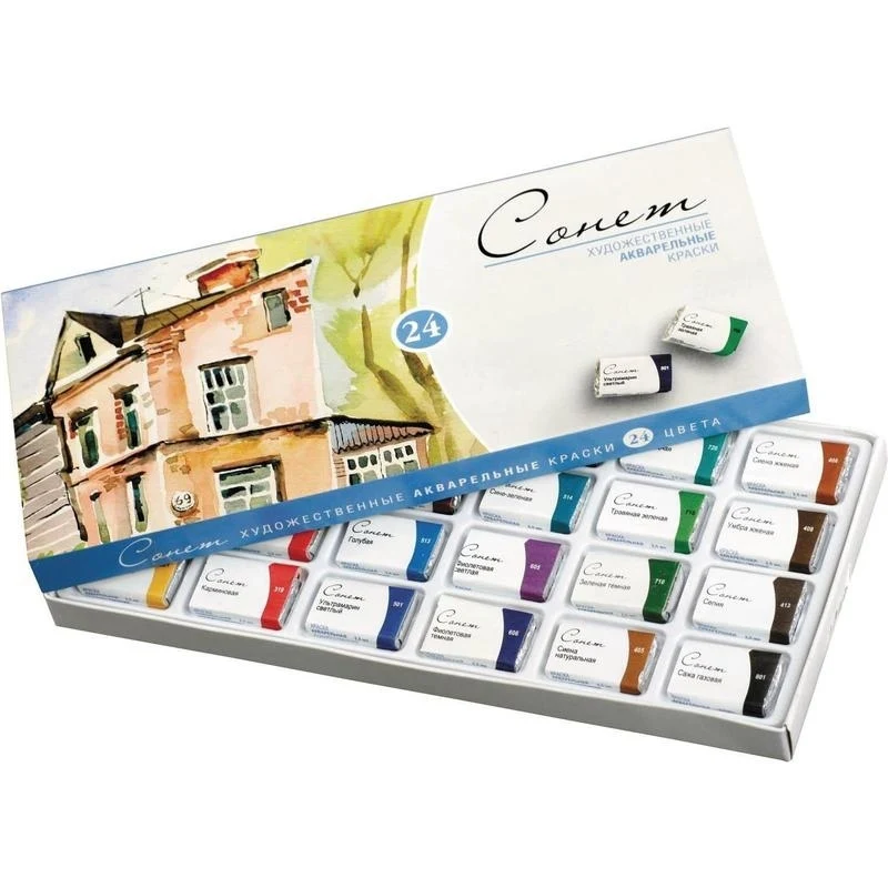Aquarell Farben "Sonnet" (24 Farben)