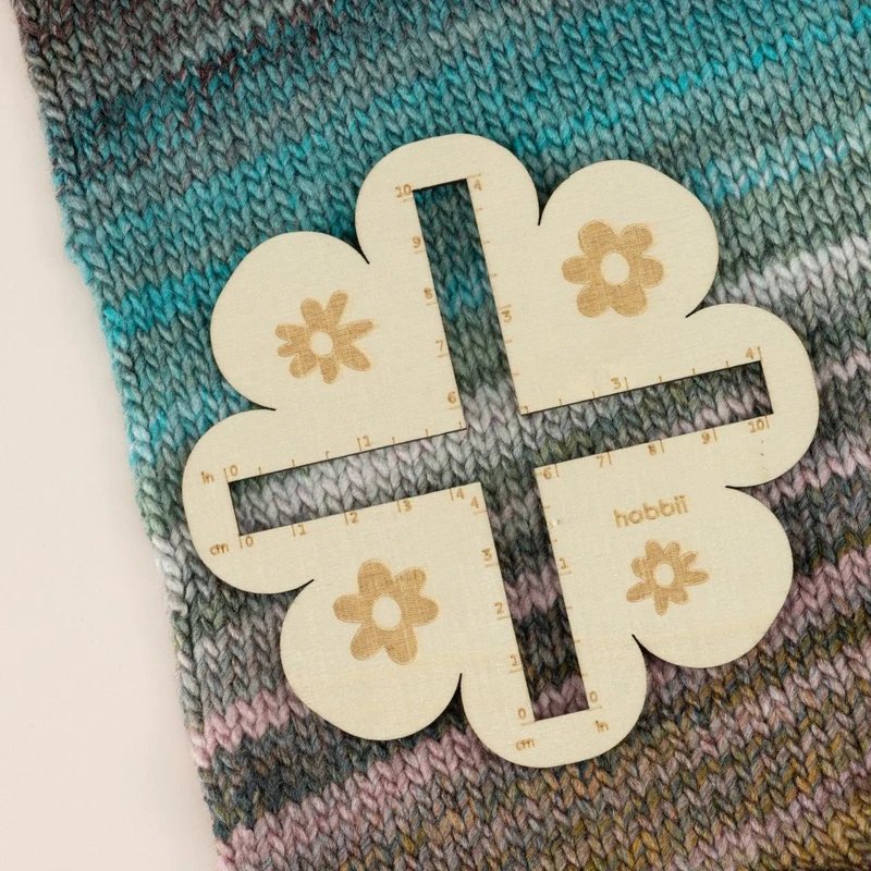 Zählrahmen für Maschenproben - Blume
