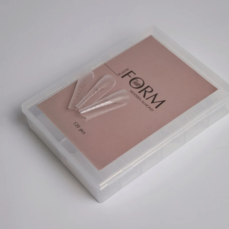 Press & Popit Dual Tips Modern Mandel Form "Almond" 120Stk. von Trendy Nails