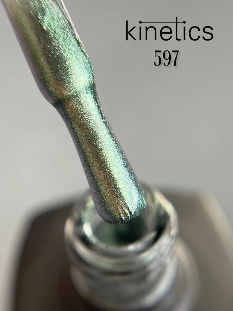 Kinetics SHIELD Gel Polish "Silver Phenomenon" Nr. 597 (15ml)