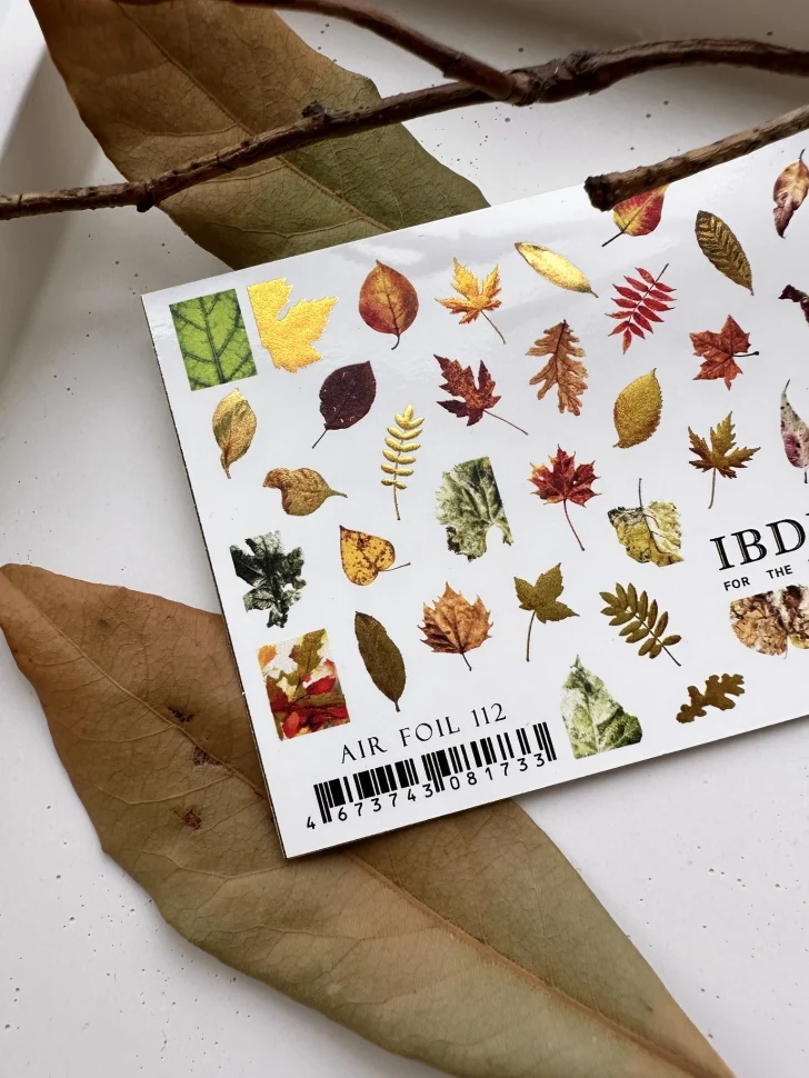 Sticker Air Foil 112 von IBDI Nails