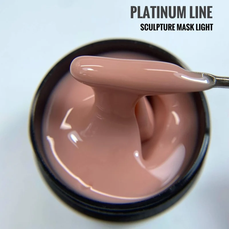 Platinum Sculpture Mask Light Thixotrop Aufbau-Gel 15ml von Trendnails (TPO/HEMA-free)