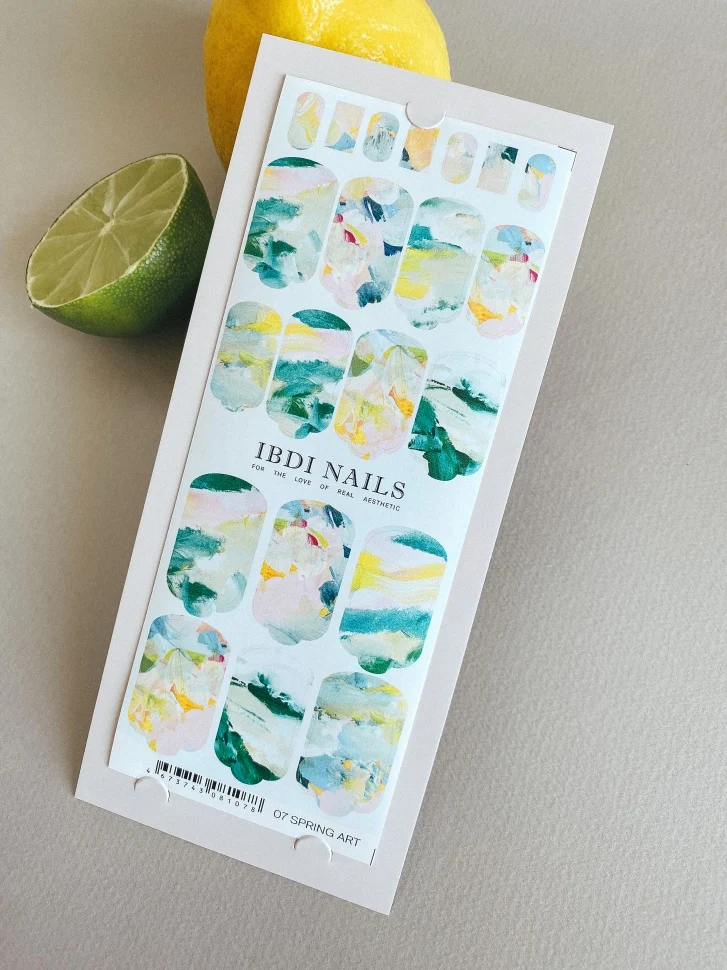 NailArt Wrap 07 Spring Art von IBDI Nails