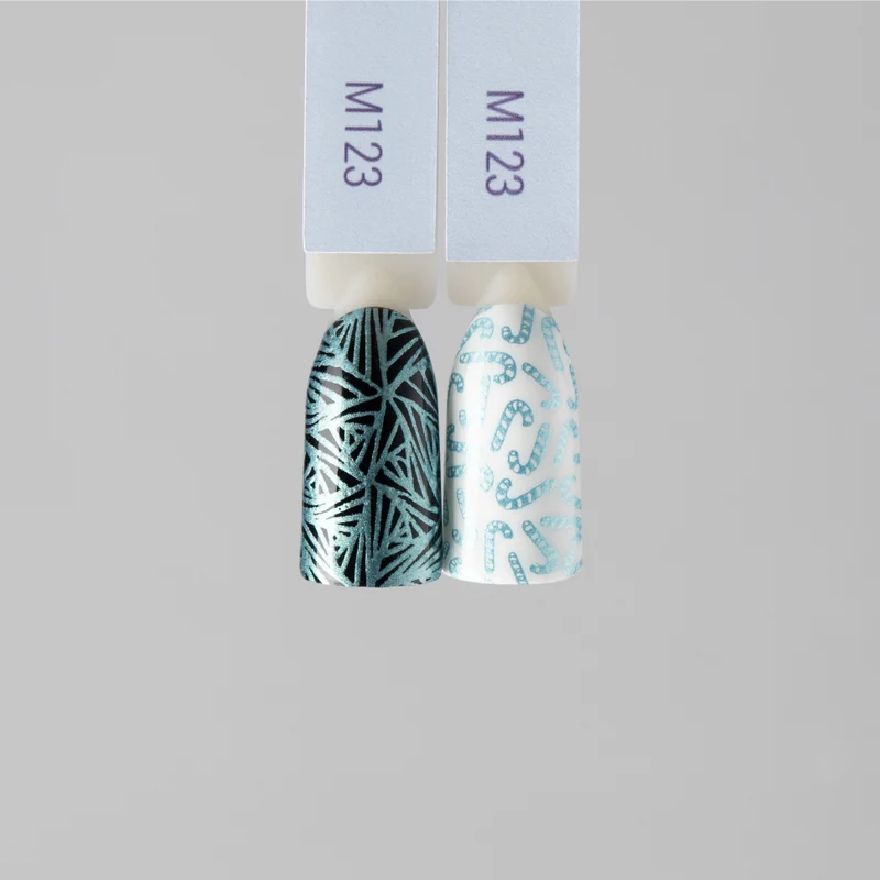 Stampinglack Nr. M123 blau-metallic von Swanky 6ml