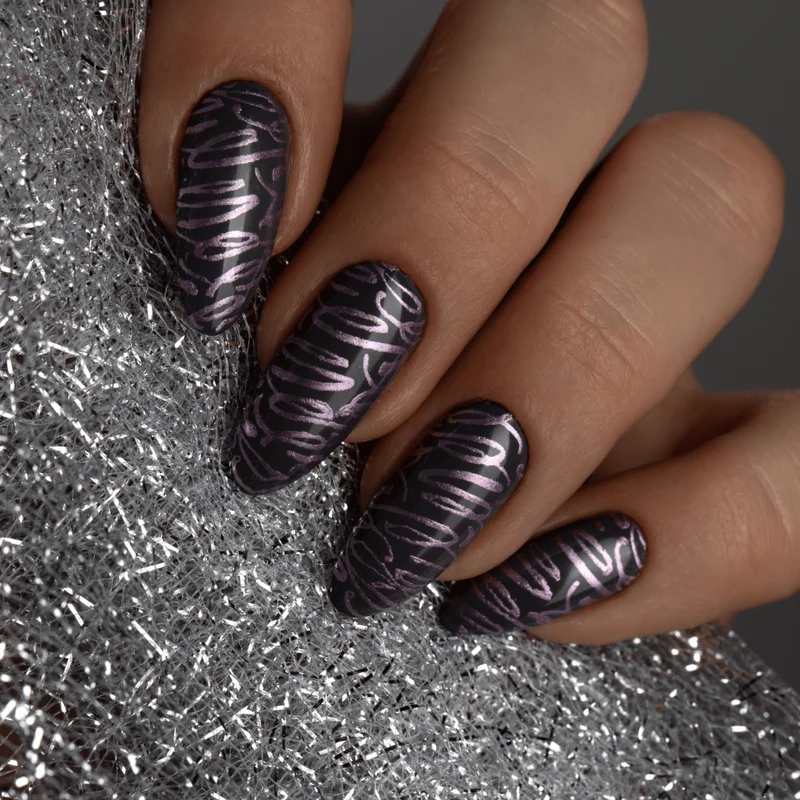 Stampinglack Nr. M124 flieder-metallic von Swanky 6ml