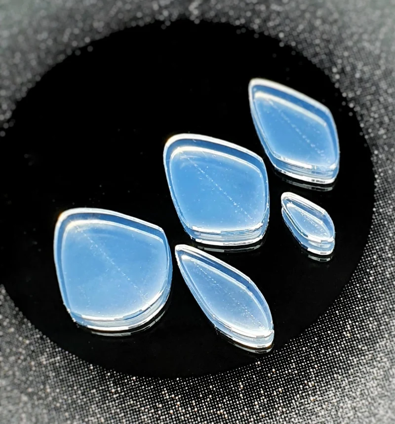 Silikon Formen für angedockten French für Dualtips (in 3 Größen erhältlich M, L, XL) 5 Stk.