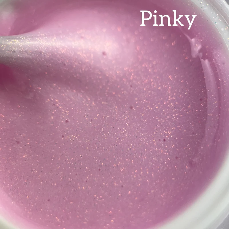 Rubber Gel Glitter 'Pinky' 5/15/30ml von Trendnails (TPO-free)