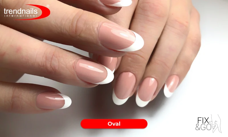 100er/500er Tip-Beutel Gel X-tention Tips Oval