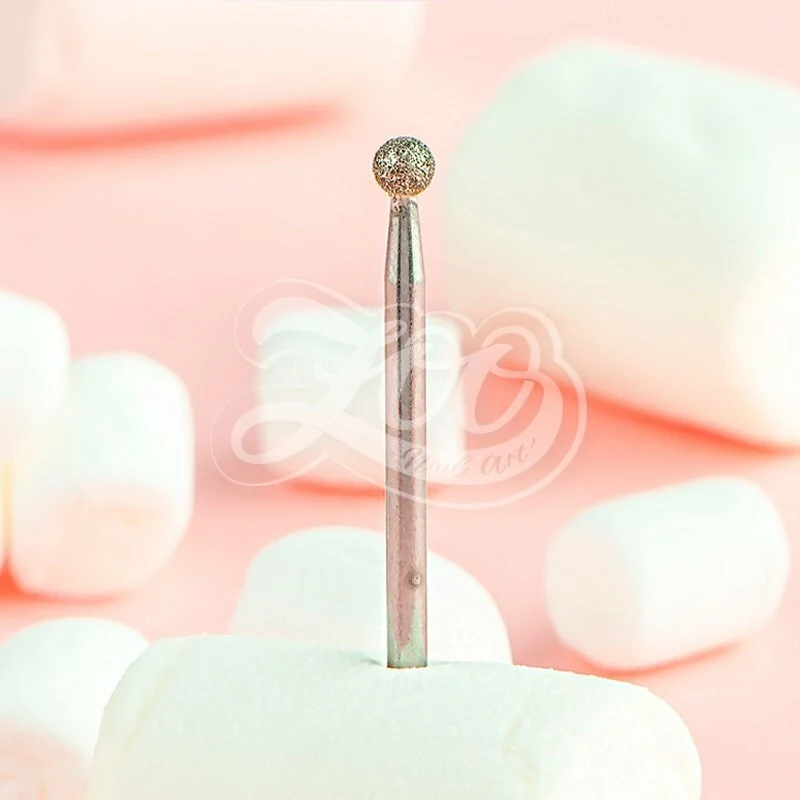 Fräseraufsatz Diamant Kugel mittel (blau) in Größen: 3,5 mm bis 5 mm von Zoo