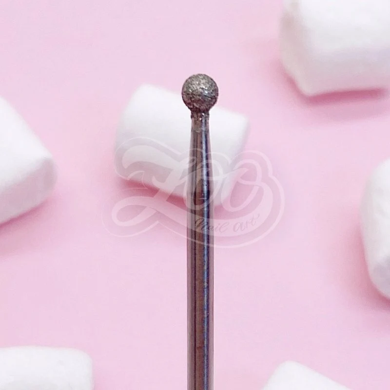 Fräseraufsatz Diamant Kugel mittel (blau) in Größen: 3,5 mm bis 5 mm von Zoo