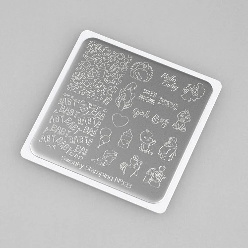 Stamping Platte Schablone Nr. 133 von Swanky