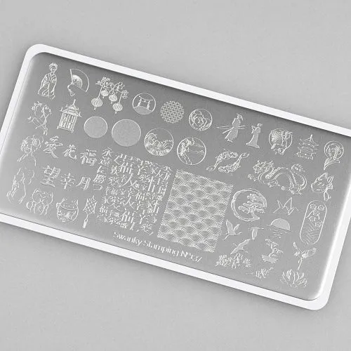 Stamping Platte Schablone Nr. 137 von Swanky
