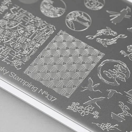 Stamping Platte Schablone Nr. 137 von Swanky