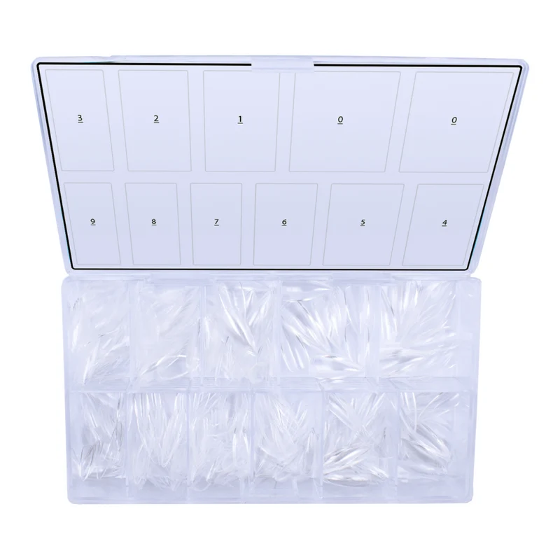 120 Stk. Tip-Beutel Gel X-tention Tips Stiletto ultra XXL