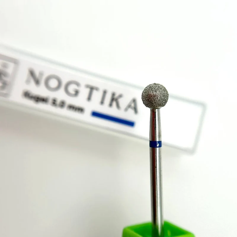 Diamantfräser Bit mittel (blauer Ring) in Größen: 1,6mm bis 5mm von NOGTIKA