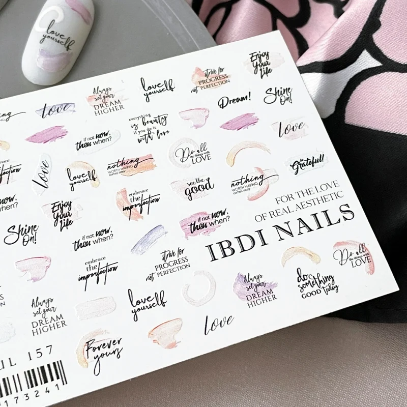 Sticker COLORFUL Nr.157 von IBDI Nails