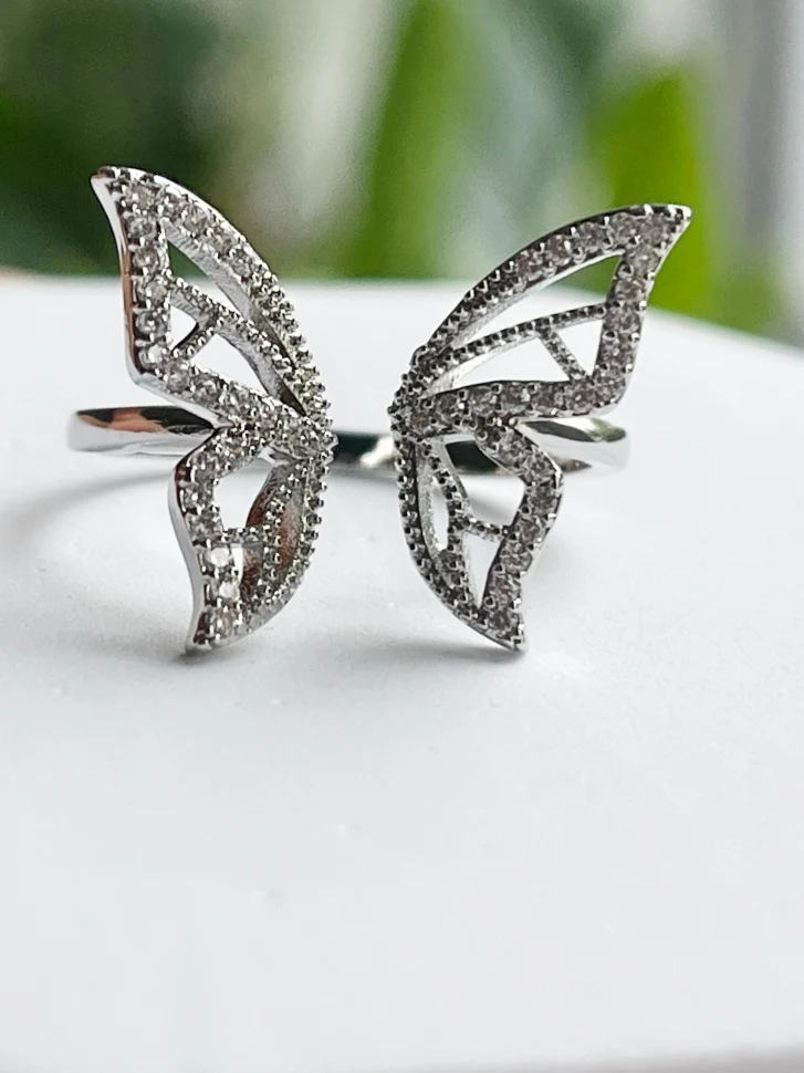 Damenring schmetterling