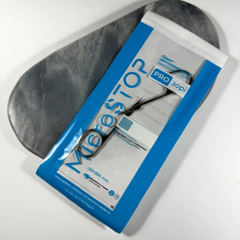 Durchsichtige Sterilisationsbeutel 100 St. in 3 Größen von MicroSTOP