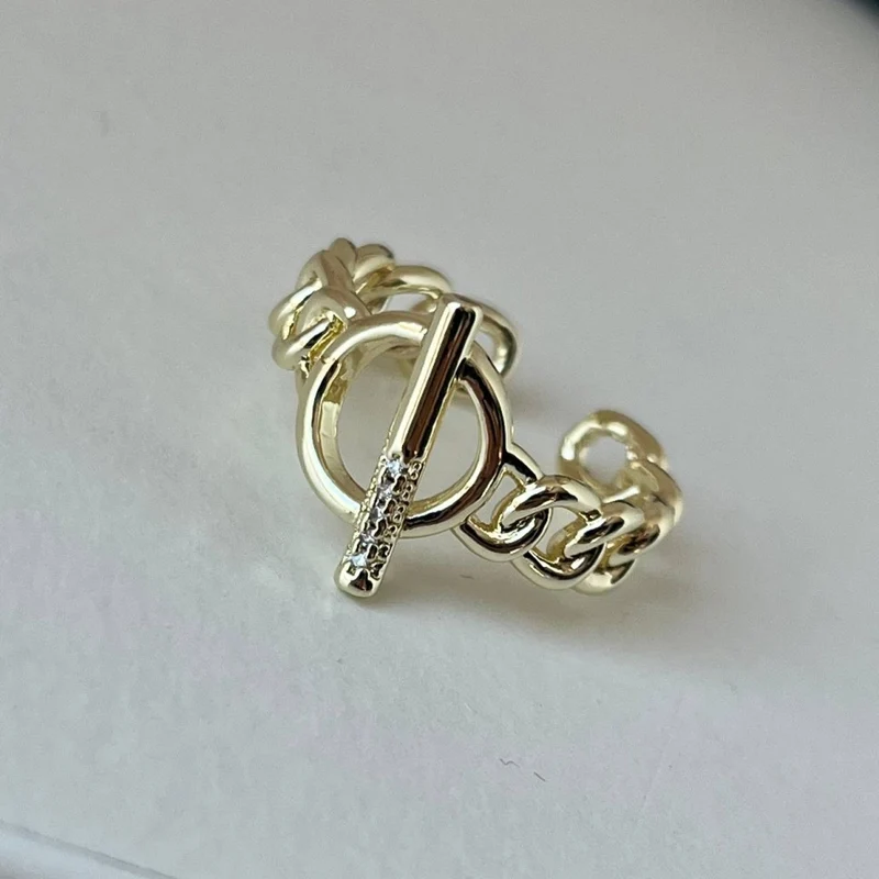 Damenring passend für alle Größen in gold Nr. 8