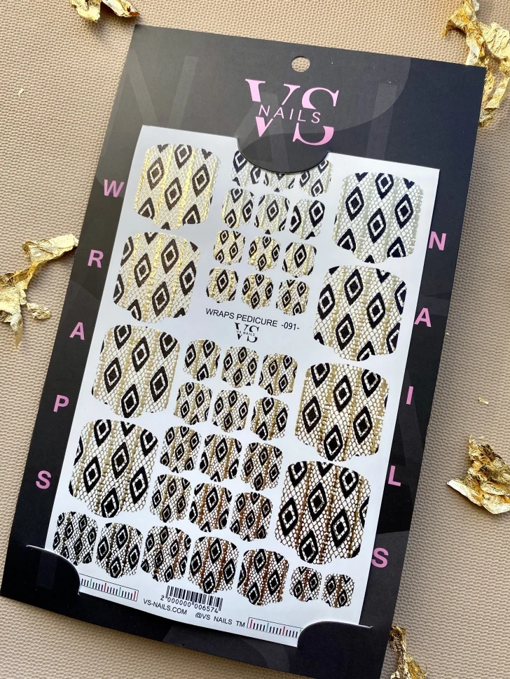 Wrap für Pedicure Maxi 91 von VS Nails