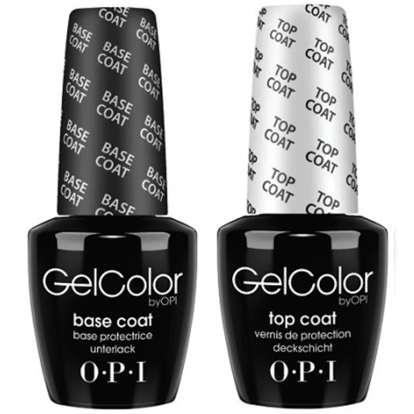OPI GelColor Top Coat + Base Coat
