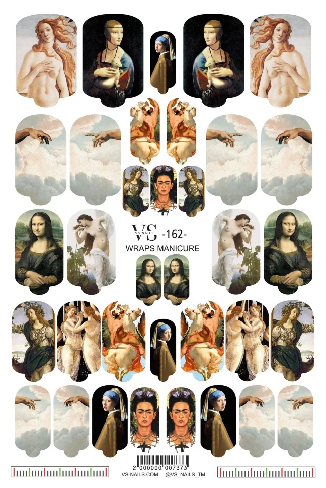 Wrap für Manicure Maxi 162 von VS Nails