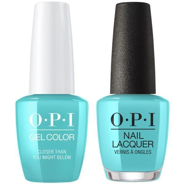 OPI GelColor + Matching Lacquer Closer Than You Might Belém #L24