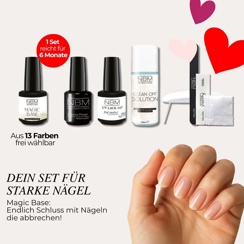 Magic Base Set – dein Start zu starken Nägeln
