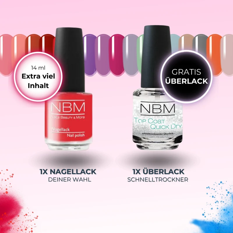 NAGELLACKSET (Lack + Glanz)