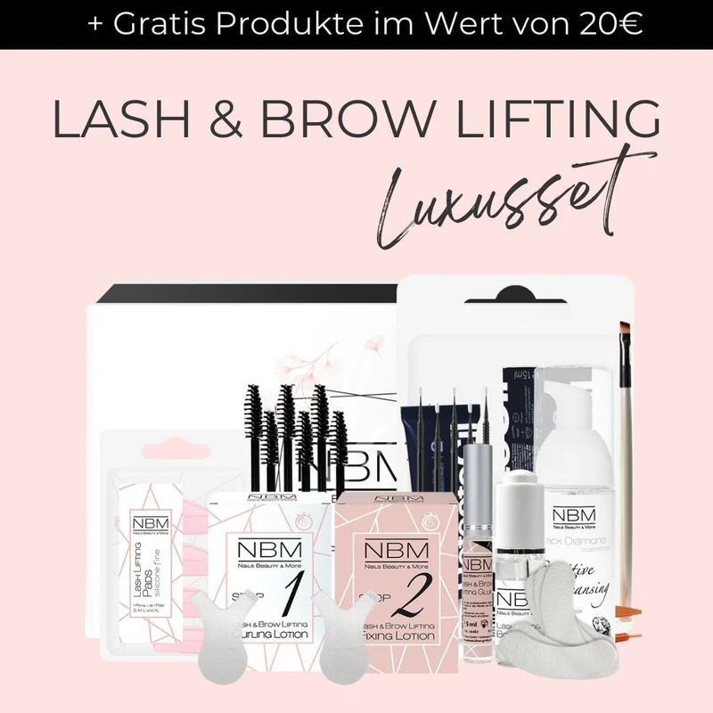 Lash & Brow Lifting Luxus (10 Anwendung)