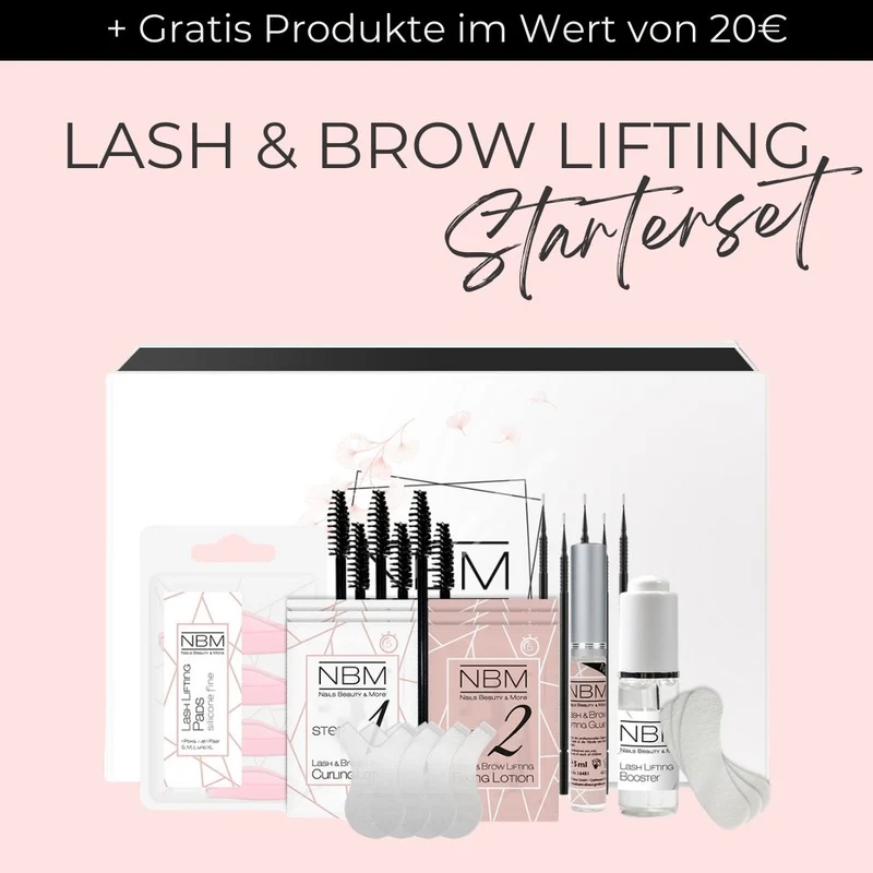 Lash & Brow Lifting Starter Set (3 Anwendung)