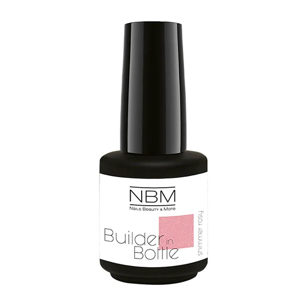 Builder Gel in Bottle - shimmer rosy