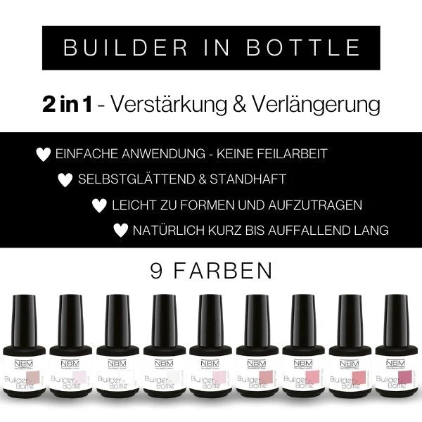 Builder Gel in Bottle - peach pastel