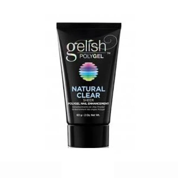 Harmony Gelish PolyGel Natural Clear 2 oz