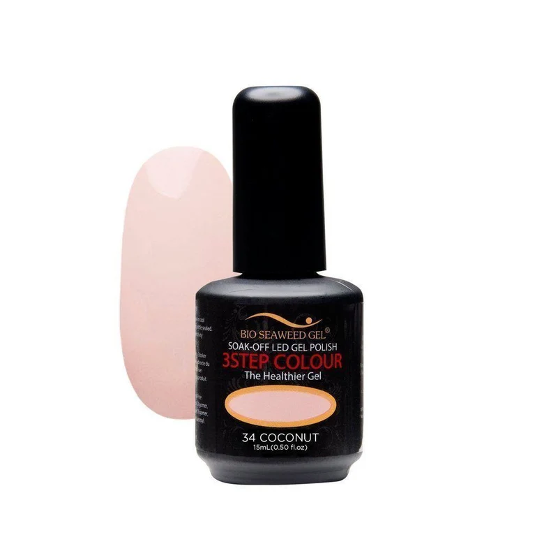 Bio Seaweed 3STEP Gel Polish Coconut #34