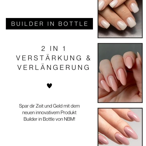 Builder Gel in Bottle - creamy white