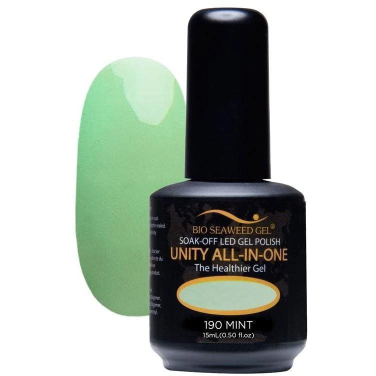 Unity All-in-One Colour Gel Polish Mint #190