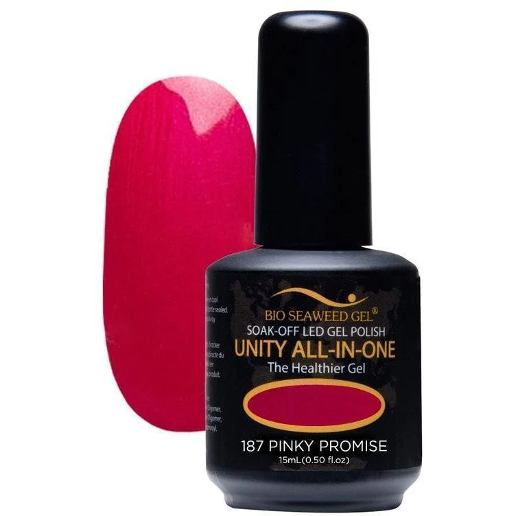 Unity All-in-One Colour Gel Polish Pinky Promise #187
