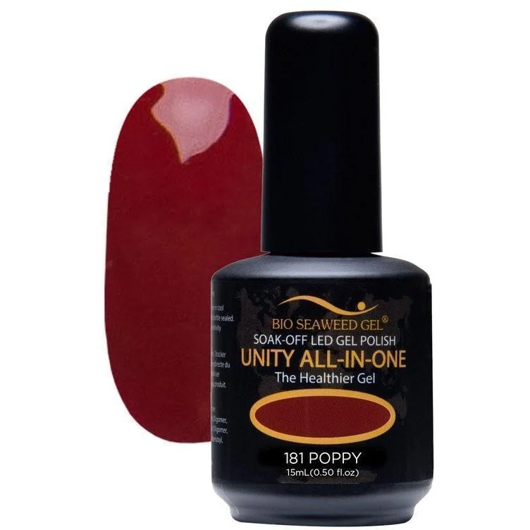 Unity All-in-One Colour Gel Polish Poppy #181