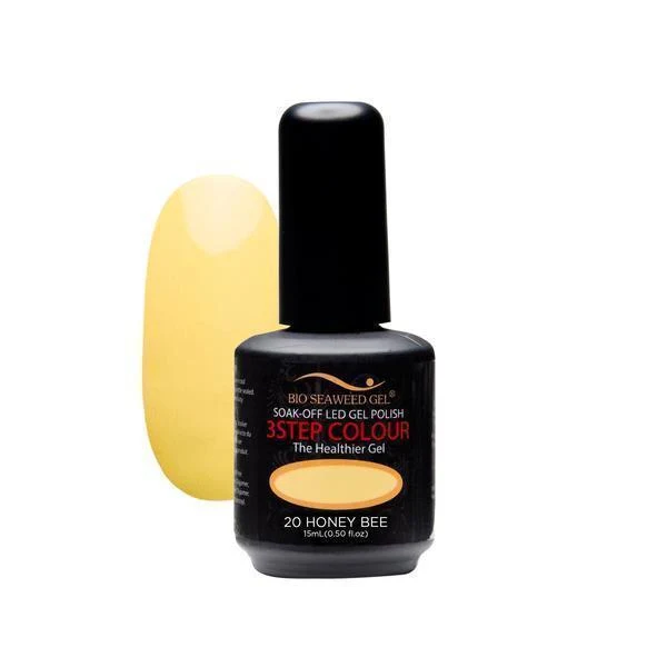 Bio Seaweed 3STEP Gel Polish Honey Bee #20