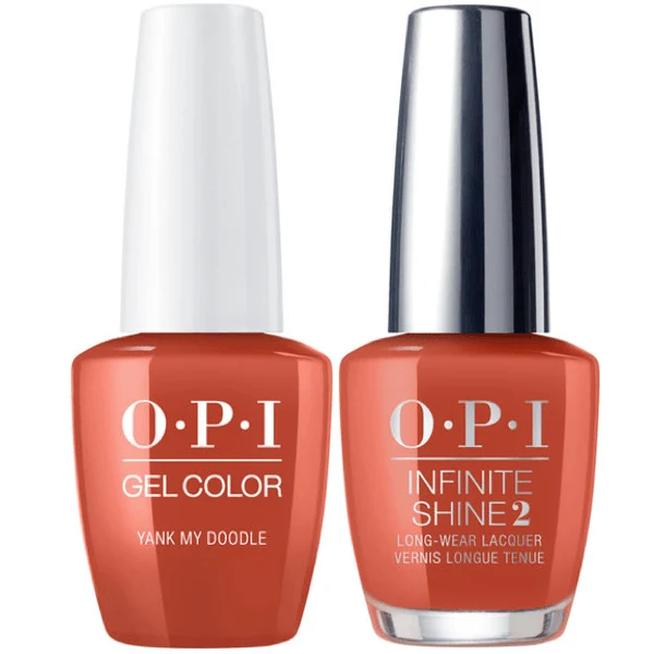 OPI GelColor Yank My Doodle #W58 + Infinite Shine #W58