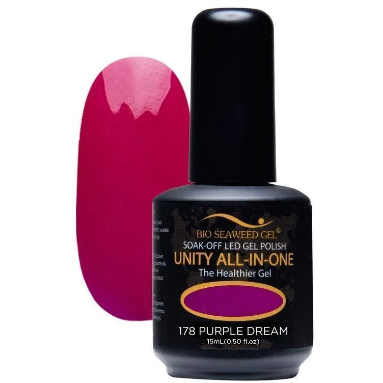 Unity All-in-One Colour Gel Polish Purple Dream #178