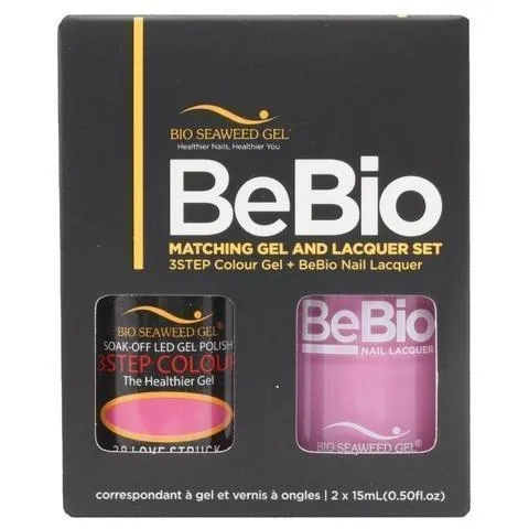 Bio Seaweed Gel Color + Matching Lacquer Love Struck #38