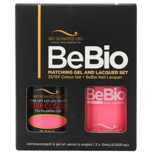 Bio Seaweed Gel Color + Matching Lacquer Diva #31