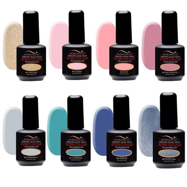 Bio Seaweed Deja Vu Collection - 3Step Colour Gel Polish set of 8