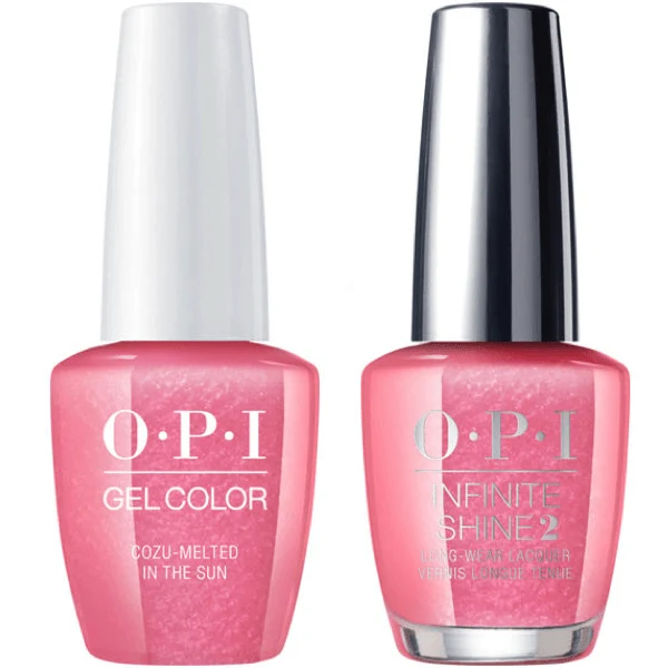 OPI GelColor Cozu-Melted In The Sun #M27 + Infinite Shine #M27