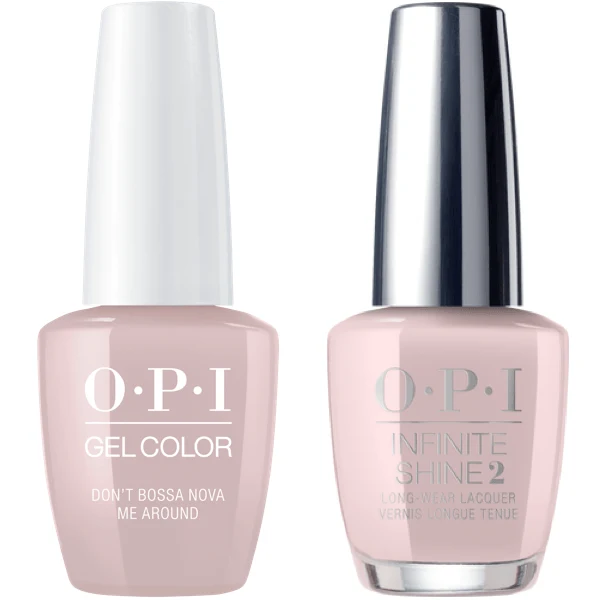 OPI GelColor Don't Bossa Nova Me Around #A60 + Infinite Shine #A60