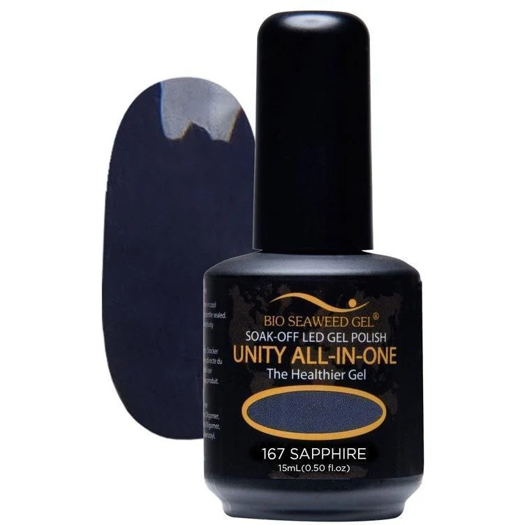 Unity All-in-One Colour Gel Polish Sapphire #167